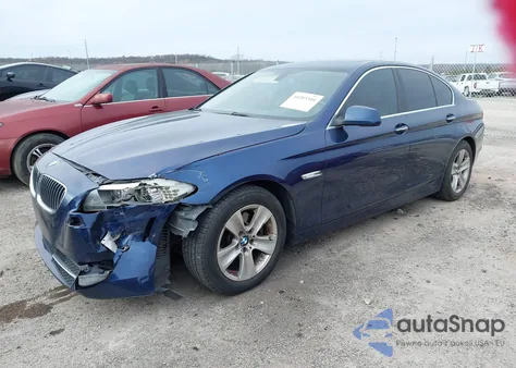 2013 BMW 528I z USA, uszkodzony, nr VIN WBAXG5C51DDY34434
